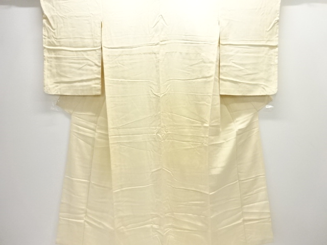 アンティーク　白錦紗中着